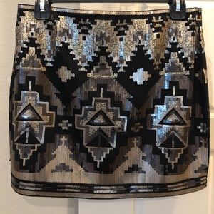 Express Skirts - Express Mini Sequin skirt Express Skirts - Express Mini Sequin skirt